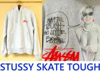 在飛比找Yahoo!奇摩拍賣優惠-BLACK全新STUSSY SKATE TOUGH復刻FPA