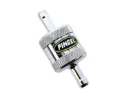 Harley Davidson chrome Pingel high flow fuel filter (cleanable) 35-0519