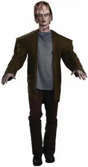 Lab Frankenstein Scary Monster Mask Costume Adult Standard