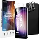 2+2 Pack Easy Install Screen & Camera Lens Protector for Samsung Galaxy S23 Plus