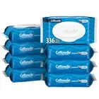 Cottonelle Fresh Feel Flushable Wet Wipes, Adult Wet Wipes, 8 Flip-Top Packs,...