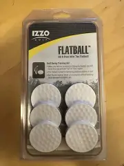 Izzo Golf Flatball Swing Golf Training Aid