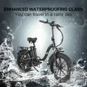 KRISTALL Y20 Foldable Electric Bike 1000W 45km/h Protable Commuter Bicycle Ebike