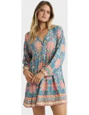 [Billabong] Sunrise Coast La Mer Mini Dress in Multi