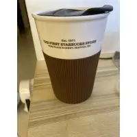 在飛比找蝦皮購物優惠-Starbucks星巴克創始店防燙馬克杯/附蓋（派克市場創始