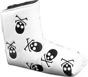 Golf Skull Headcover Putter Cover Blade Head Cover for Most Putters