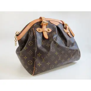 LV M40144 Monogram Tivoli GM 大款縐折保齡球包