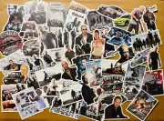 NEW Lot of 50 Fast & Furious Stickers - Paul Walker/Statham/The Rock/Vin Diesel