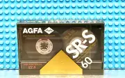 AGFA SR S 60 TYPE II 1989 BLANK CASSETTE TAPE (1) (SEALED)