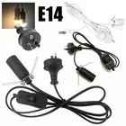 E14 Salt Lamp Power Cord Replacement 1.8m Cable Dimmer Switch ON/OFF Lamp Base