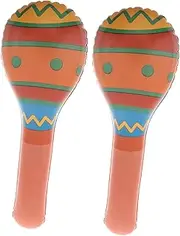 Abaodam Large Inflatable Hammer Toy Set for Boys and Girls 2pcs Cartoon Hammers Quick Inflate for Sensory Play