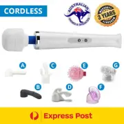 Magic Wand Cordless Massager Vibrator and Attachments for HITACHI Lovers