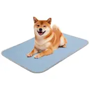Summer Dog Cooling Mat Washable Ice Silk Self Cool Pad for Small Medium Large...