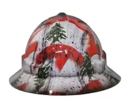 Cool Hard Hats Unisex LABANON FLAG Pro Choice Wide Brim Safety Hard Hat