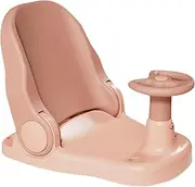 Pzuryhg Foldable Kids Shower Chair, Sit-Up Bathing Seat for Children, Kids Shower Support Chair, Portable Shower Chair for Kids, Kids Bathing Seat with Suction Cups, Travel-Friendly Kids Shower Chair