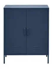 [Artiss] Buffet Sideboard Metal Cabinet in Blue