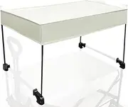Folding Roof, Outdoor Canopy - Awning Sun Protection 600D Oxford Fabric | Pram Accessories, Garden Push Awning, Portable Food Push Pull Cart Cover for Camping, Picnic, Outdoor