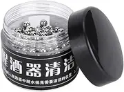 300Pcs Decanter wash Beads, 4mm Stainless Steel wash Beads Wine Tea Decanter Cup Bottle wash Ball