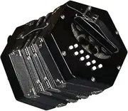 20 Buttons Concertina Accordion, With Adjustable Hand Strap, Carrying Bag, For Adults Beginner Daily Practice Stage Performance