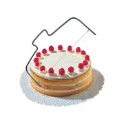 Appetito Cake Cutter Leveller Wire Slicer Leveler Cutting Decorating Tool 33cm