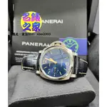 已交流 PANERAI 沛那海 LUMINOR DUE 超薄錶殼 PAM926 38MM 藍面 鈦合金