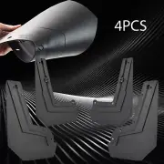 4× For Tesla Cybertruck Hidden Splash Guard Fender Mud Flap Mud Guard 2024-2025