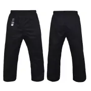 Yamasaki Gi Martial Arts Pants 10oz - Black - Kids & Adult Sizes - Morgan Sports