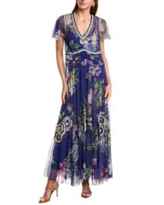 Johnny Was Mazzy Ruched Dress