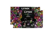 2x 5pc Lynx Men's Game On Collection Bodyspray 102g/165ml Deodorant Spray Set