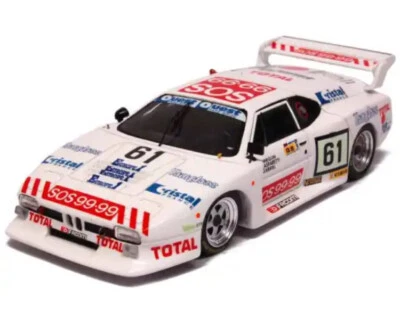 SPARK S1585 BMW M1 #61 24h Le Mans 1982 Ennequin Gabriel Gasparetti 1/43