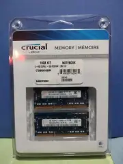 crucial 16gb kit 2 x 8gb ddr3l-1600 sodimm 1.35V CL9 for Mac Notebook