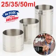 Cocktails Wine Jigger Spirit Alcohol Stainless Steel Bartending Measuring Cups