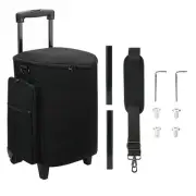 Sleek Rolling Carrying Case Designed Specifically for Bose For S1 Models