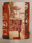 St. Nicholas Square Christmas Snowmen Oval Tablecloth. 60x84. New
