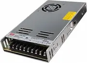 Mean Well LRS-350-24 Enclosed Switching Power Supply, 24V, 14.A, 350W, with Warning Label, Meanwell Power Supply