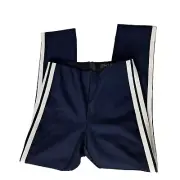 Rag & Bone Women's Simone Side Navy Stripe Pants Size 4 Stretch Casual