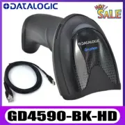 Datalogic Gryphon GD4590-BK-HD 2D Corded Handheld Barcode Scanner W/ USB Cable