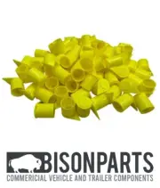 +27MM X 100 YELLOW LONG REACH UNIVERSAL WHEEL NUT INDICATOR COVER BP110-640/100