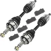 SCITOO Complete Front CV Axle Half Shaft For 60-5205 NCV69557 D976-7877 For Lexus GX460 2010-2017,For Lexus GX470 2003-2009,For Toyota 4Runner 2003-2016,For Toyota FJ Cruiser 2007-2014