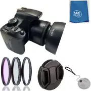 Lens Hood Shade + Filters + Cap + Holder For Yongnuo YN50mm 50mm 1.8 Lens Canon
