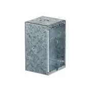 Accessories - Mounting Box for LL20103 Deflector Light in Silver Superlux Lighting - LL8201