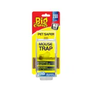 2X The Big Cheese Pet Safer Mouse Trap Pre-baited, ready to use