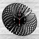 Vinyl Clock Abstract Vinyl Record Wall Clock Home Art Decor Handmade 6974