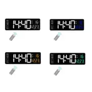 16inch LED Digital Wall Clock- Alarm Clock/Temp/Date/Week/ Remote6410