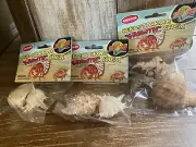 zoo med hermit crab growth shell, medium. includes 2 shells in each pack