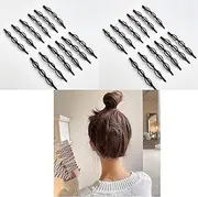 24Pcs Black Vintage Hair Pins Mini Bobby Pins Fashion BB Clip Invisible Bangs Clip Small Bobby Pins for Women and Girls Decorative Wedding Dainty Hair Pins Hair Accessories, Hair Pins