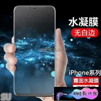 在飛比找Yahoo!奇摩拍賣優惠-《潮酷數碼館》iPhone X水凝膜 XS MAX 蘋果I6