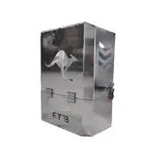 Lockable Flat Alloy Jerry Can Holder for Ute Canopy Toolbox Caravan RV Trailer