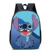 Kids Stitch 3d Printing Backpack Funny Cartoon Elementary Student School Bag Bookbags Daypacks For Boys Girls