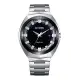 CITIZEN星辰Gents BN1014-55E無際星輝E365限定款潮流腕錶 銀鋼帶 42.5mm